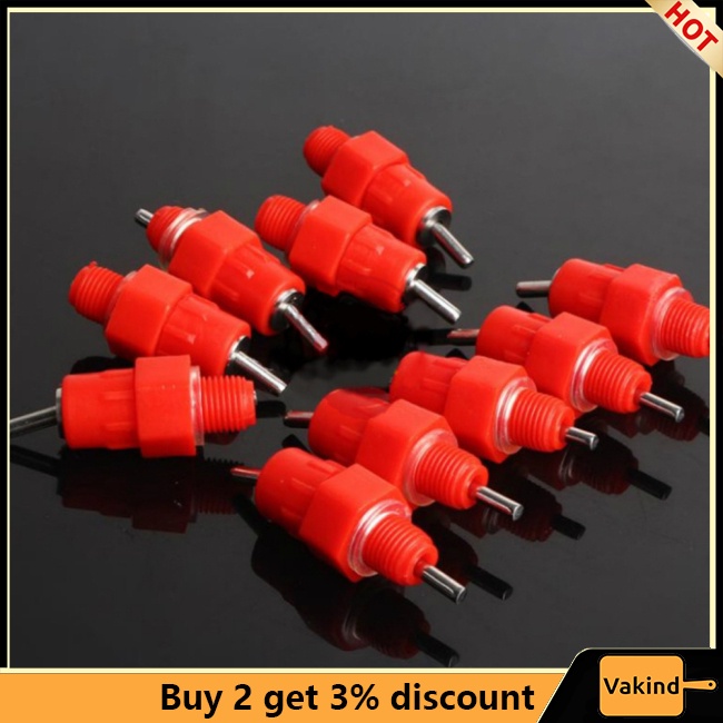 Set 10 Van Nước Tự Động Cho Gà