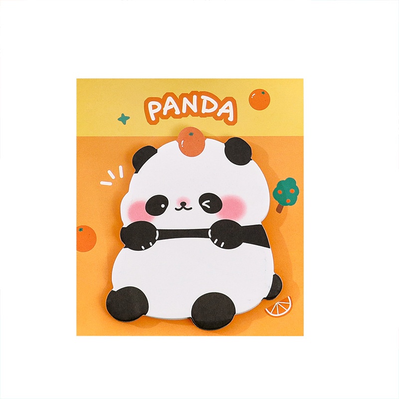 Giấy nhớ ghi chú hình chú gấu trúc PANDA xinh xắn dễ thương, note gấu trúc cute nhiều sắc màu