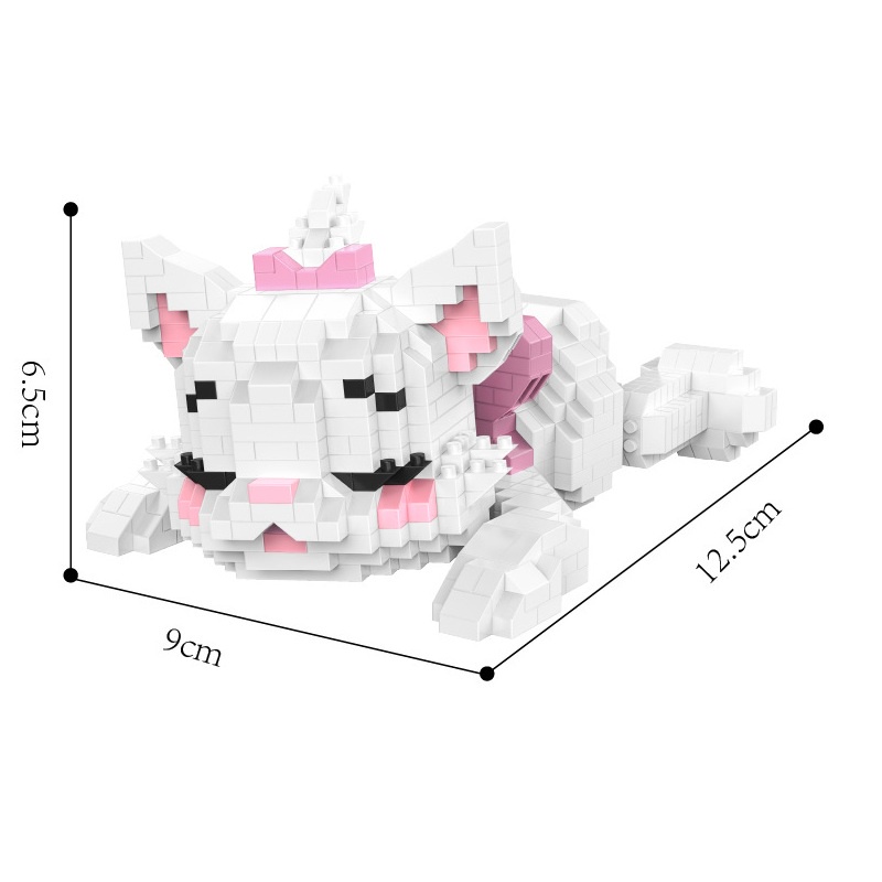 Khối Mini HC Magic Disney Hoạt Hình Xây Dựng Gạch Bé Stitch Mickey Đấu Giá Hình Hoa Cúc Đồ Chơi Cho Trẻ Em Hiện Tại Anime StellaLou Trẻ Em Bé Gái 3011-3026