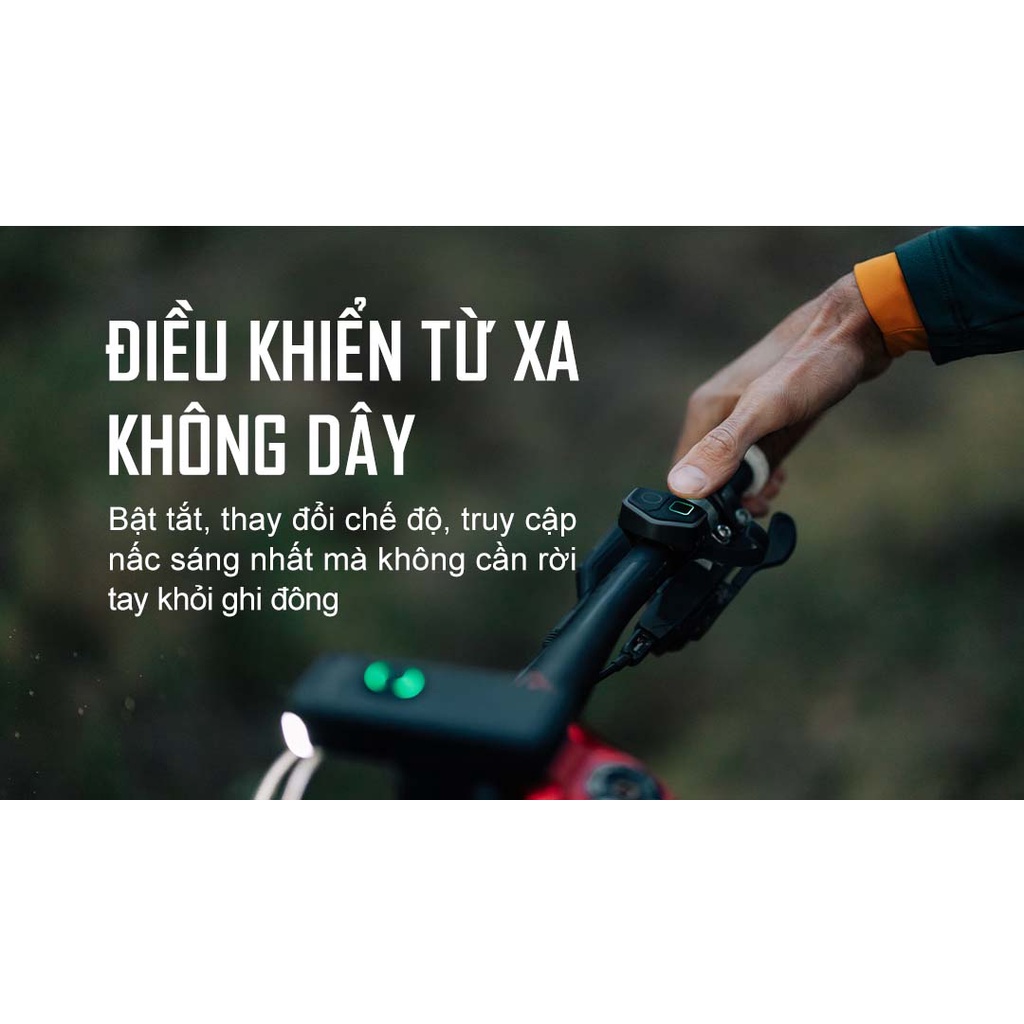 Đèn xe đạp MAGICSHINE RAY2600B sáng 2600 lumen pin 6700mAH