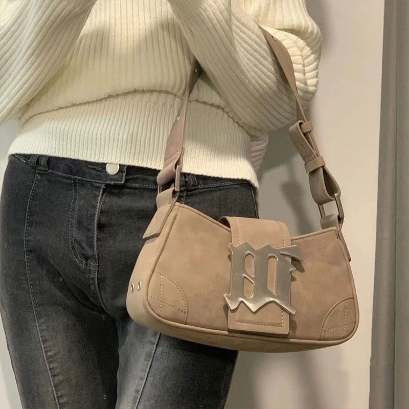 Chelkolrs Túi Da Đeo Vai Thời Trang retro Cho Nữ