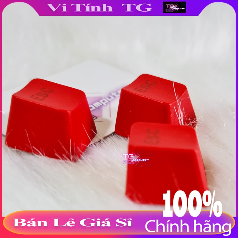 Nút esc cho bàn phím cơ - Keycap esc đỏ mẫu R4 nhựa PBT cao cấp - trang trí bàn phím cá tính - VitinhTG
