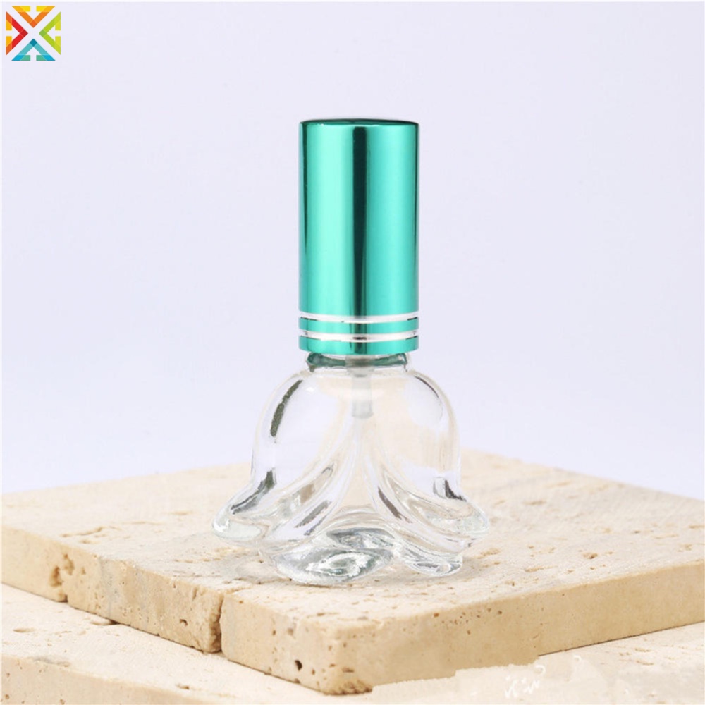 Chai Thủy Tinh Rỗng Đựng Nước Hoa Dạng Xịt Hình Hoa Hồng 6ml