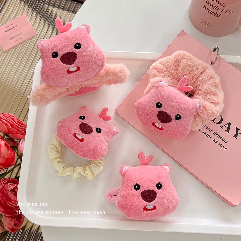 Mh Kẹp Tóc bb Hình Búp Bê Hoạt Hình Dễ Thương Cho Nữ