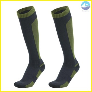 Outdoor Waterproof Socks - Long Tube Socks for Hiking, Cycling, and Camping - Keep Feet Warm and Dry - Perfect for Adventurers