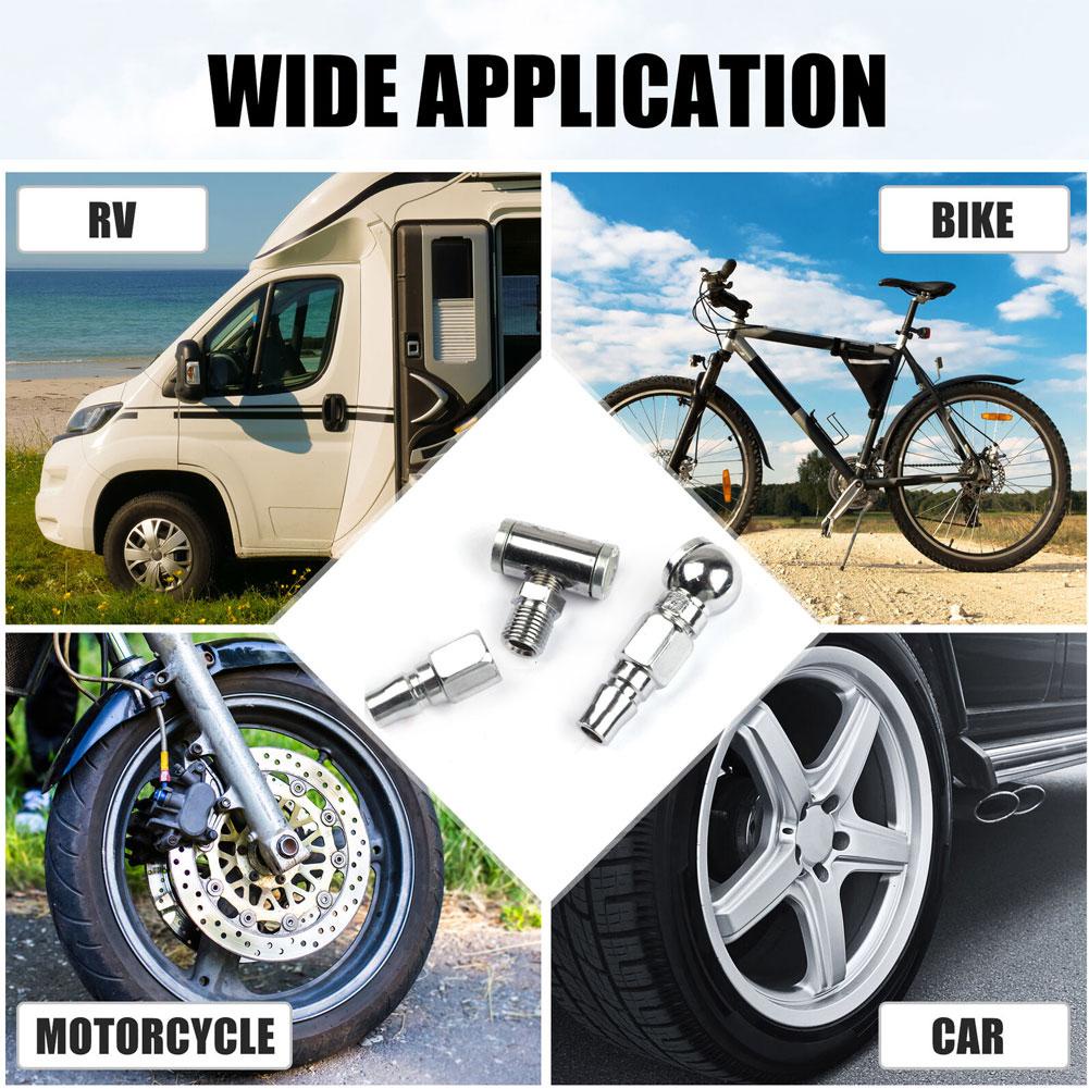 Vòi Bơm Hơi Bánh Xe Hai Đầu Đa Năng c1z9