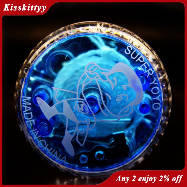 Nụ Hôn Đèn led Phát Sáng Đồ Chơi yo-yo Quà Tặng Sinh Nhật Lễ Hội Cho Trẻ Em