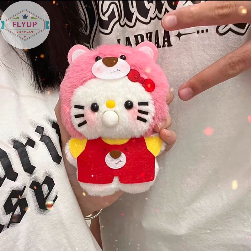SANRIO Búp Bê Nhồi Bông Hình hello kitty Sáng Tạo
