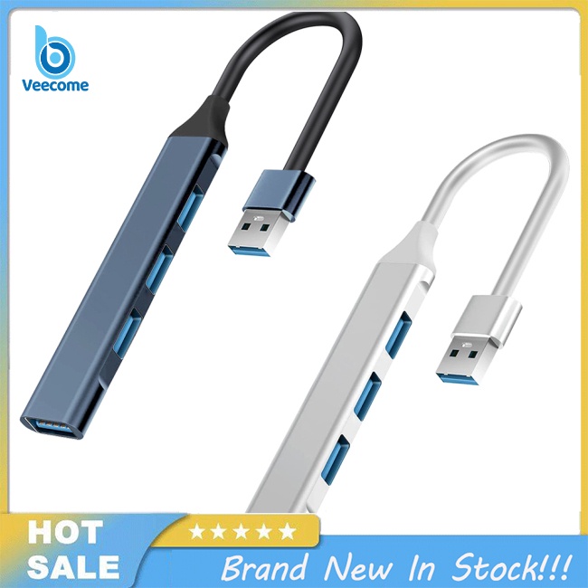 Veecome Bộ Chia 4 Cổng usb 3.0 Đa Năng Cho laptop
