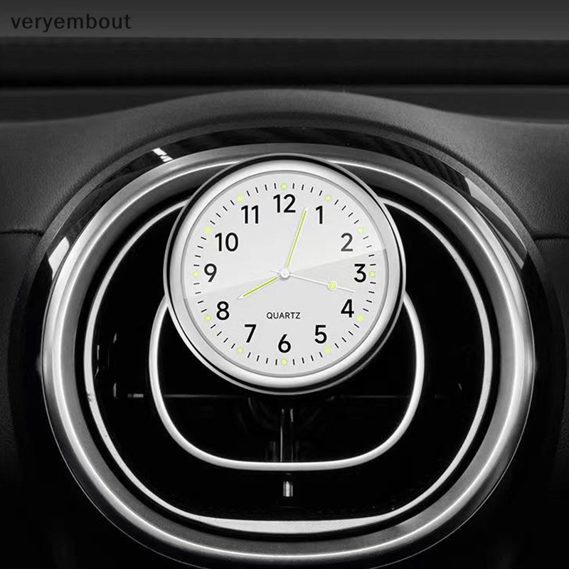 Ut Đồng Hồ Điện Tử mini Chống Thấm Nước Trang Trí Xe Hơi Xe Máy