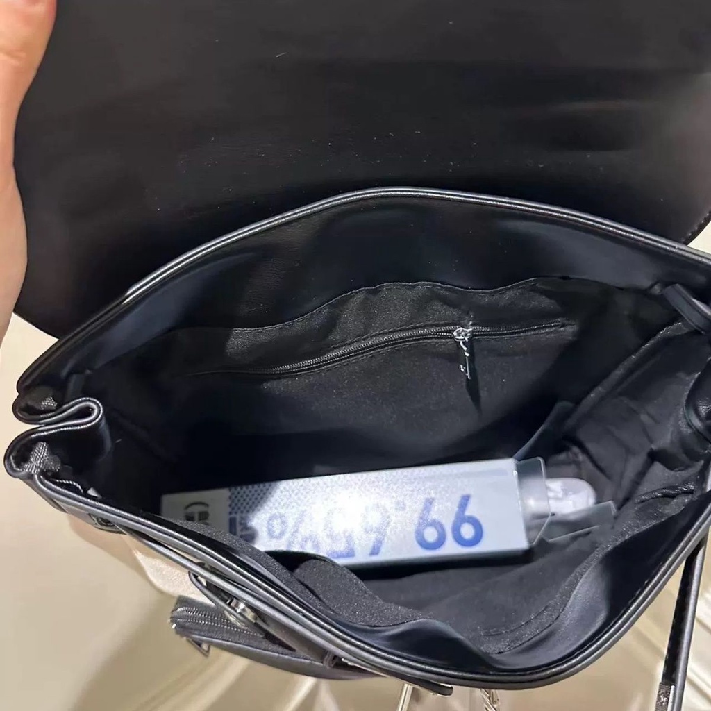 Ba Lô canvas Nhiều Túi Phong Cách punk Cho Học Sinh