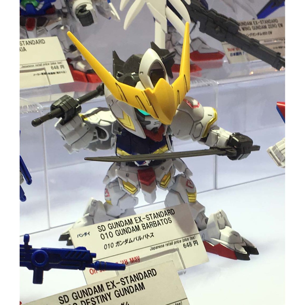 Mô hình gundam chính hãng Bandai SD Barbatos | Đồ chơi lắp ráp decor trang trí sưu tập