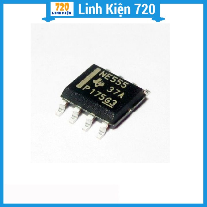 NE555 SOP8 / DIP8 - ic tạo xung dao động