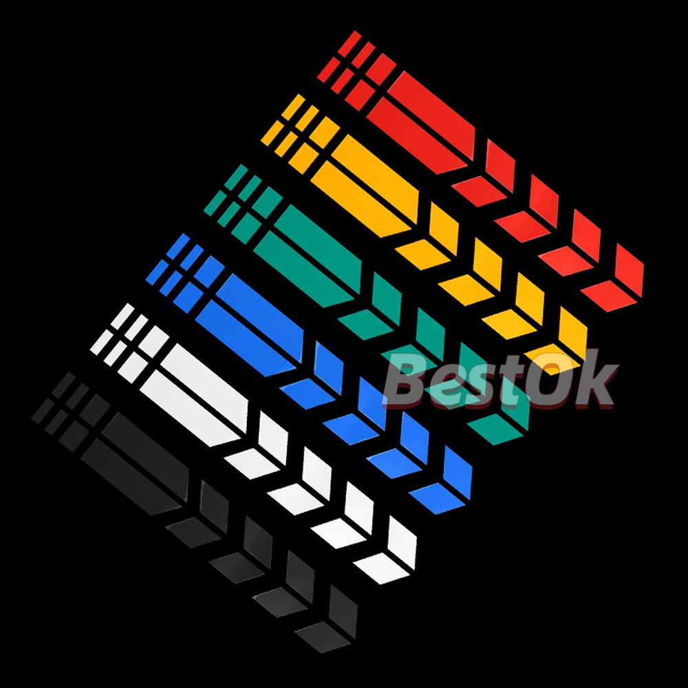 FENDER 1 Miếng Dán Phản Quang Chống Thấm Nước Chống Dầu Hình Mũi Tên Thông Dụng Cho Xe Máy