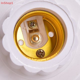 [inshop1] Giá Đỡ Bóng Đèn led e27 e27 Đế Tròn