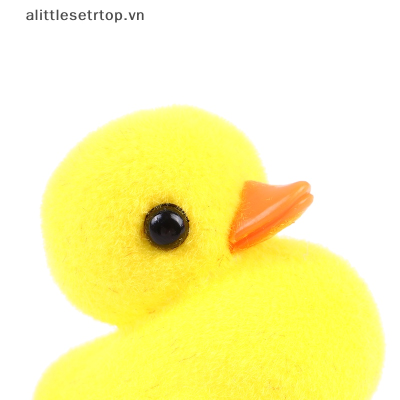 Alittlesetrtop Kẹp Tóc Hình Chú Vịt Màu Vàng Vui Nhộn Dùng Làm Quà Tặng Giáng Sinh Cho Bé