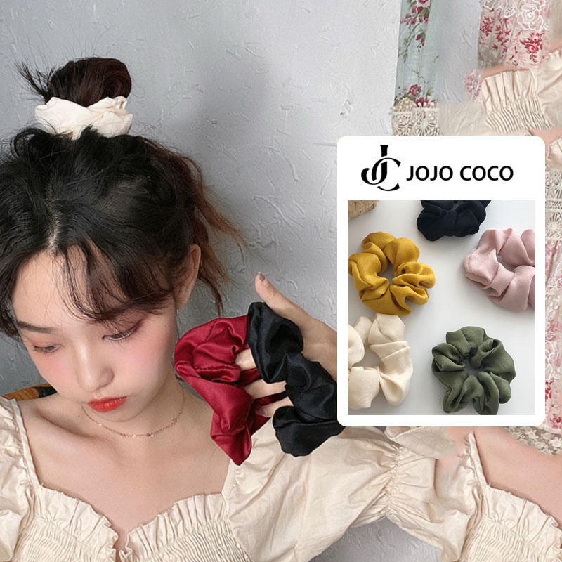 JOJO COCO Dây Buộc Tóc Co Dãn Thời Trang Cho Nữ