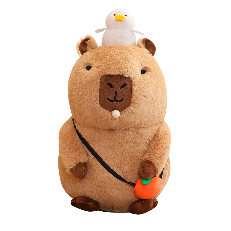 Lahomia Dễ Thương Capybara Búp Bê Capibala Squeaky Đồ Chơi Bong Bóng Gối
