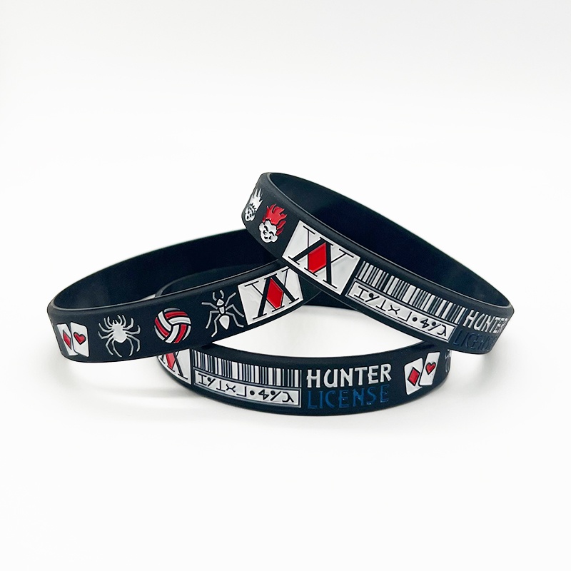 Vòng Tay Silicon Hóa Trang Nhân Vật gon killua Trong hunter x hunter