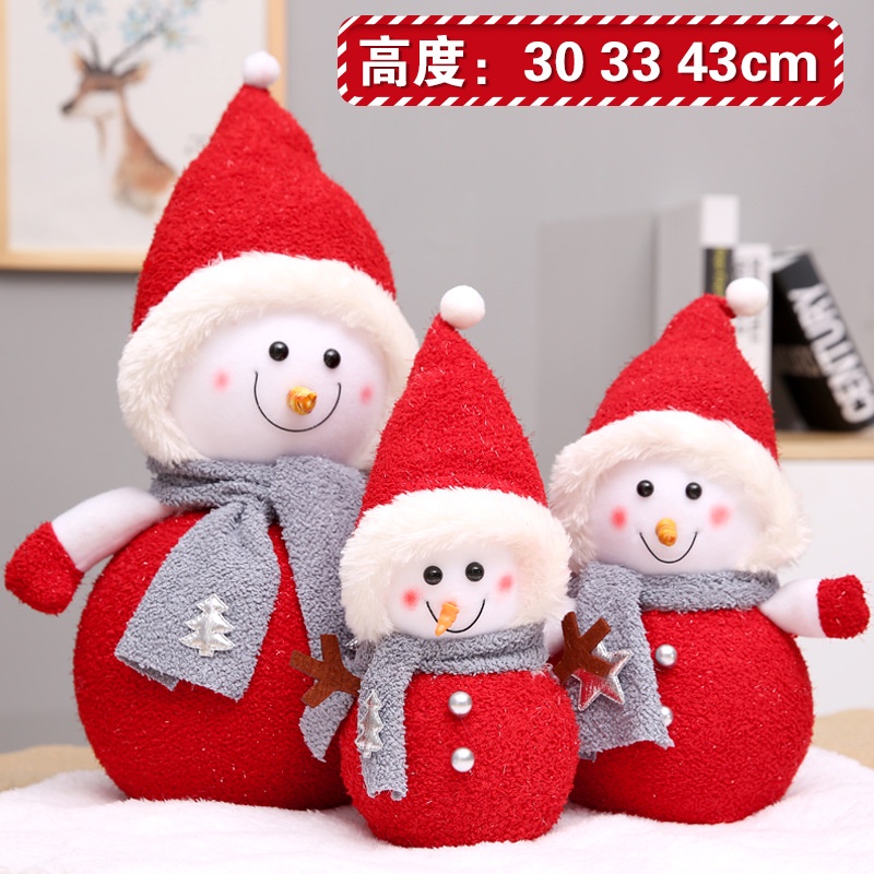 Búp Bê Người Tuyết Trang Trí Giáng Sinh