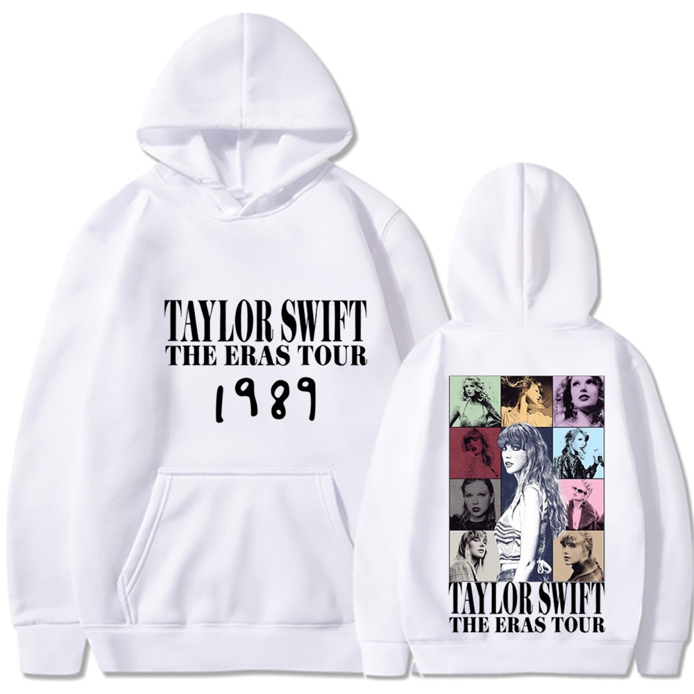 Áo hoodie Dáng Rộng In Chữ taylor swift 1989 Phong Cách Đường Phố harajuku Thời Trang Xuân Thu Cho Nam Và Nữ