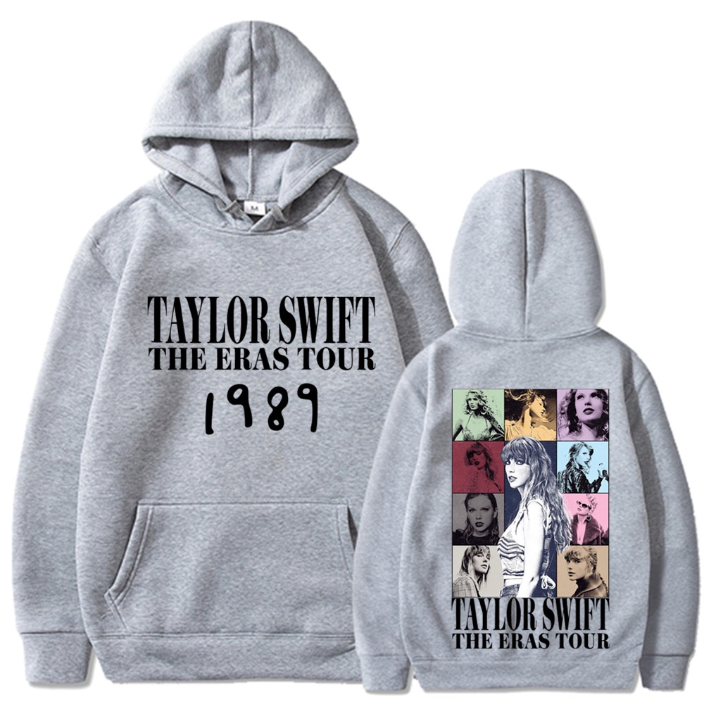 Áo hoodie Dáng Rộng In Chữ taylor swift 1989 Phong Cách Đường Phố harajuku Thời Trang Xuân Thu Cho Nam Và Nữ