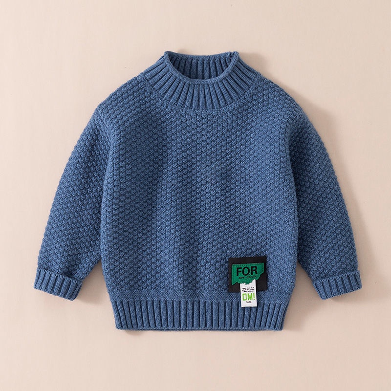 Áo sweater Dệt Kim Dày Dặn Thoải Mái Phong Cách Mới 2023 Cho Bé Trai / Bé Gái