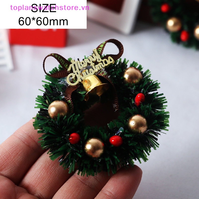 Toplanswatchstore 1 Mô Hình Cây Thông Noel Mini Trang Trí Nhà Búp Bê vn