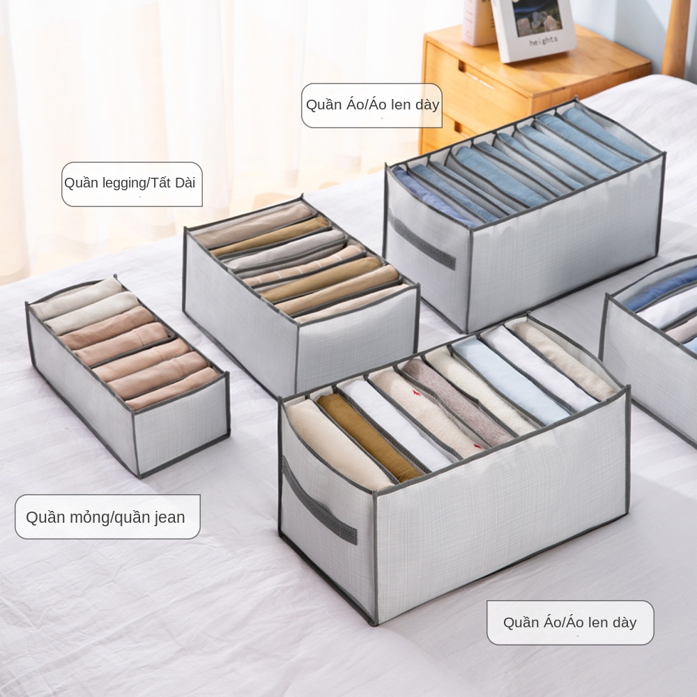 Hộp Đựng Quần Áo 75 Ngăn Tiện Lợi Cho Tủ Quần Áo