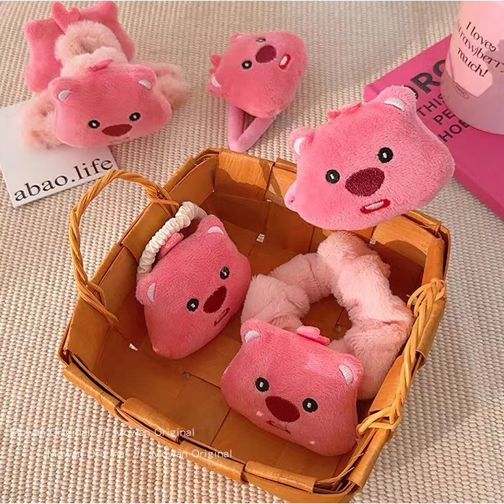 Dễ Thương Kẹp Tóc Lông Nhung Nhiều Màu Xinh Xắn Thời Trang Thu Đông 2023 Cho Bé Gái