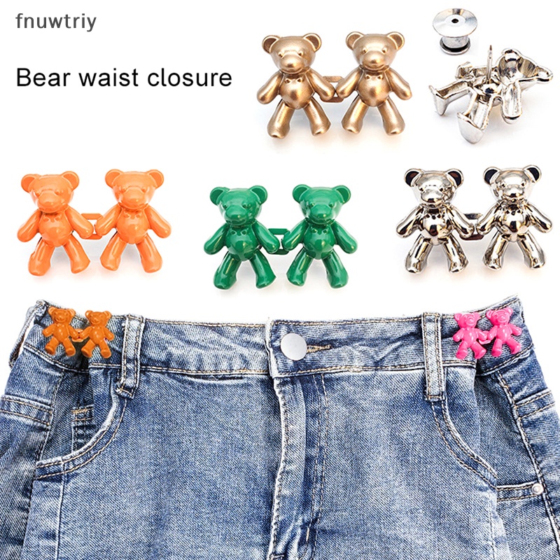 1 Cặp Nút Có Thể Tháo Rời Cho Quần Jean / Cài Nút vn