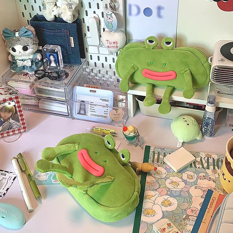 Ốp Điện Thoại Hình Ếch Hoạt Hình Dễ Thương Cho Học Sinh