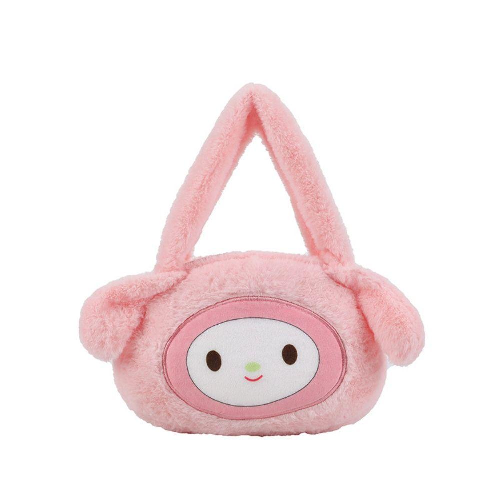 Shanhai Túi Xách Đeo Vai Hình kuromi melody cinnamoroll Nhồi Bông Phong Cách Hàn Quốc Cho Nữ / Nữ
