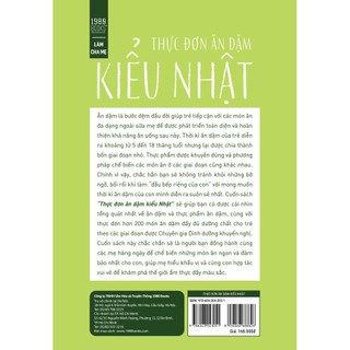Sách - Thực Đơn Ăn Dặm Kiểu Nhật
