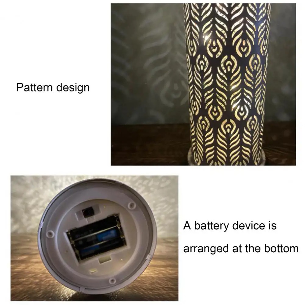 Mới Đèn Lồng Bằng Sắt Ánh Sáng Trắng Phong Cách moroccan Trang Trí Nội Thất