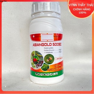 Asian gold 500SC, 240ml, làm ung trứng nhện, trừ nhện đỏ, nhện vàng, nhện trắng, nhện kháng t.huốc