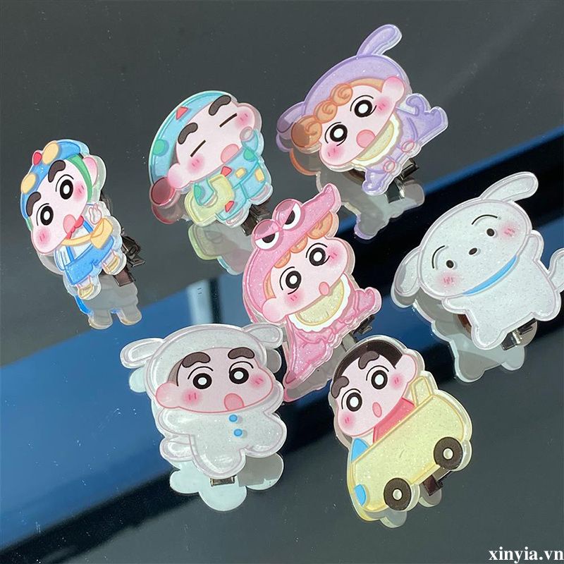 🌺🌺Kẹp Tóc Bằng acrylic Hình Hoạt Hình Dễ Thương Cho Nữ