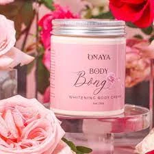 Kem body bông onaya 250g dưỡng trắng da