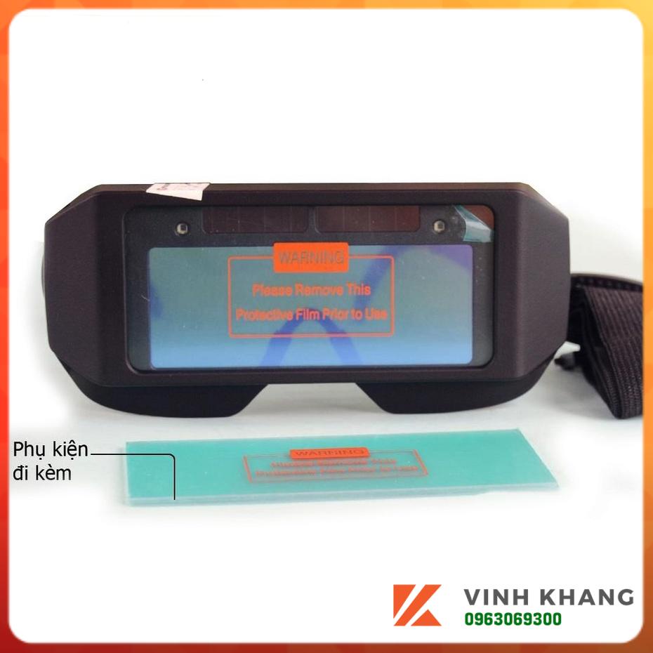 Kính hàn điện tử Weldcom W200A - kính dùng cho hàn xì, hàn que, hàn tig, hàn mig - bảo hộ lao động
