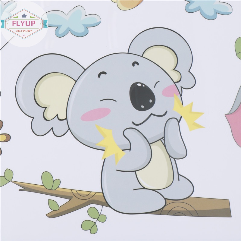 Thước Đo Chiều Cao Hình Động Vật Hoạt Hình Trang Trí Phòng Bé vn