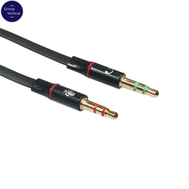 Bộ Chia Tai Nghe 3.5mm Sang 2 jack Cắm 3.5 mic Hình Chữ y