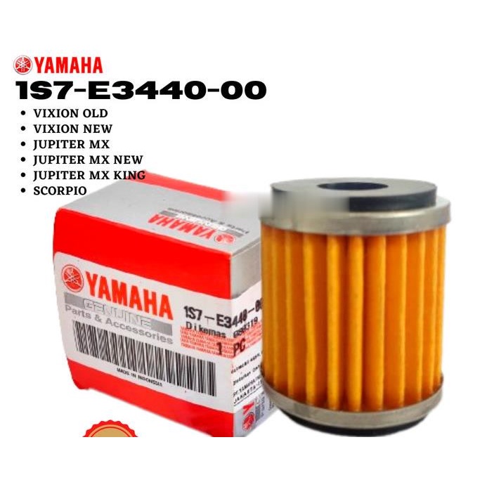 LỌC NHỚT MXKING 135 , EXCITER 135 , JUPITER , VIXION NHẬP INDONESIA (1S7-E3440-00)