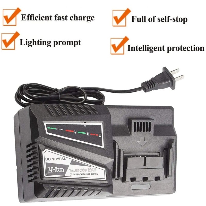 Phụ kiện tuốc nơ vít máy khoan điện cho pin Hitachi 14.4V 18V BSL1815 BSL1820 BSL1825Series Tool UC1