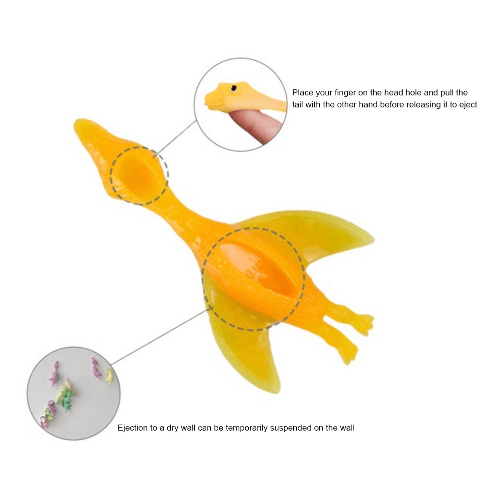 Dễ Thương Đồ Chơi Khủng Long Đeo Ngón Tay Siêu Nhẹ Chất Liệu Mềm Mại Dùng Làm Quà Tặng Sinh Nhật Cho Bé