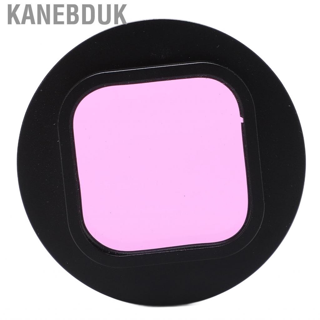 Kanebduk Diving Filter Aluminum Alloy Frame Purple Lens For Hero 9 Hero10