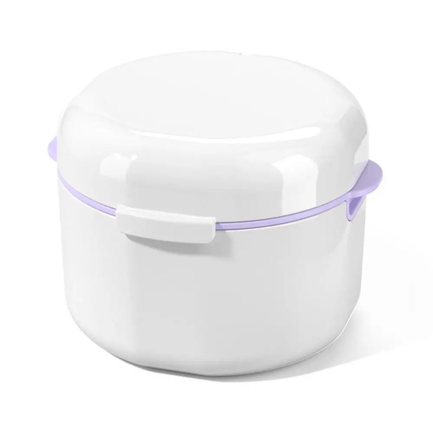 Hộp Đựng Nha Khoa Hai Lớp Răng Cưa Làm Sạch Cố Định