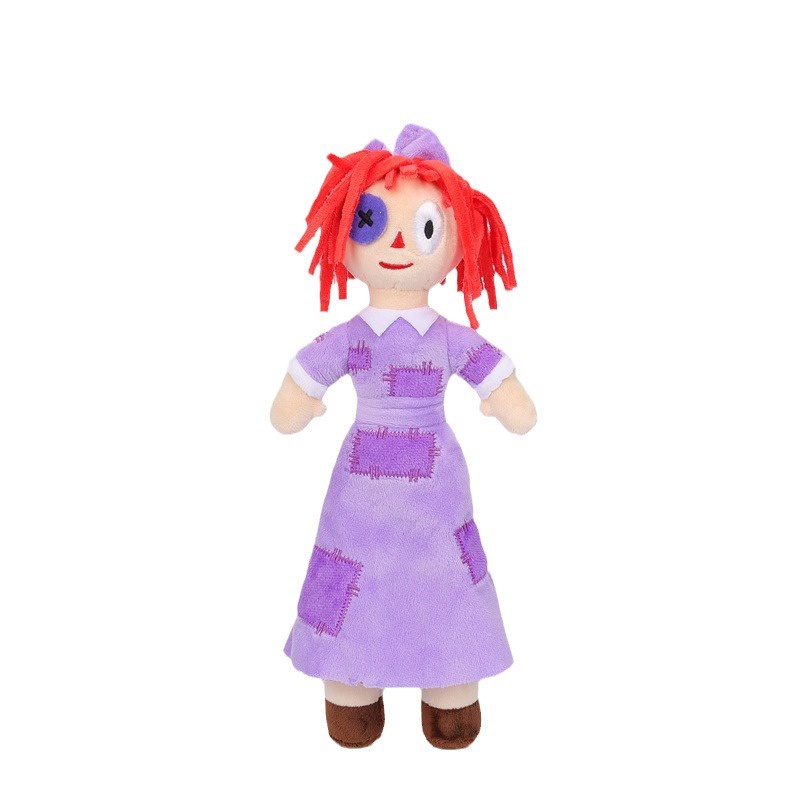 The Amazing Digital Circus Anime Gấu Bông Đồ chơi nhồi bông Mềm Mại Hình Rạp Xiếc Kỹ Thuật Số Làm Quà Giáng Sinh Cho Bé