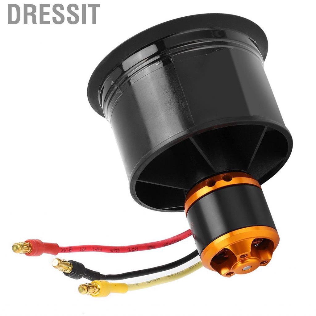 Dressit RC Ducted Fan  25.8m Motor Diameter Dynamic Balance 2 Blades with Brushless for Models