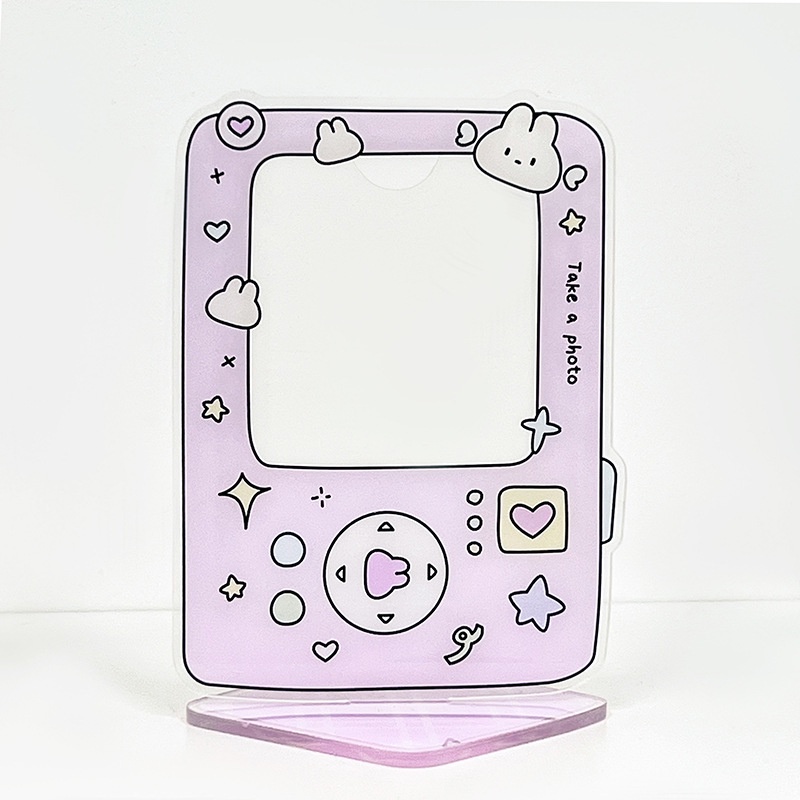 Khung Trưng Bày Thẻ Id / Thẻ Id / Bánh Donut Kỹ Thuật Số 3 inch Bằng acrylic