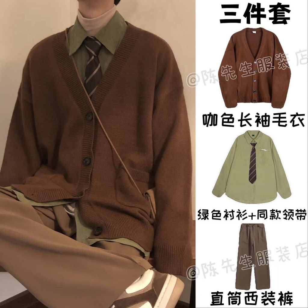 áo boy phố，áo khoác dù，áo sơ mi tay dài+áo đông nam，áo len nam，áo khoác cardigan nam，áo nam đẹp，，áo 